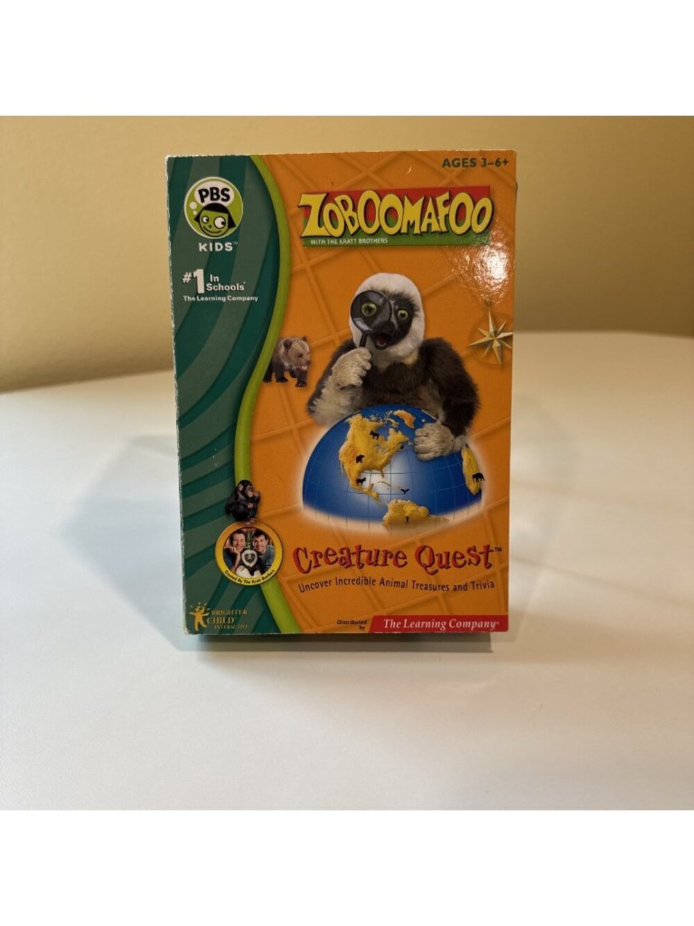 Zoboomafoo W/ Kratt Bros. Creature Quest PBS Kids PC Game